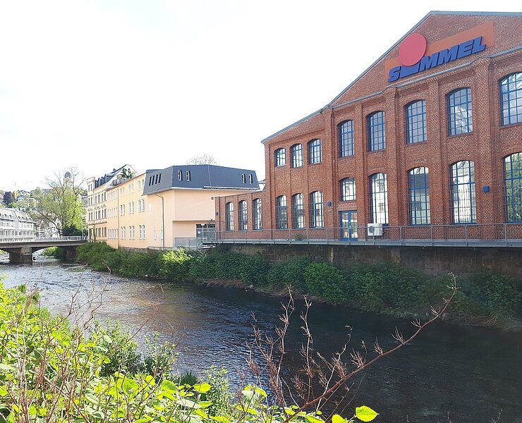 denkmalgeschütztes 'Textima'-Fabrikgebäude (Koordinator Städtebund Silberberg)