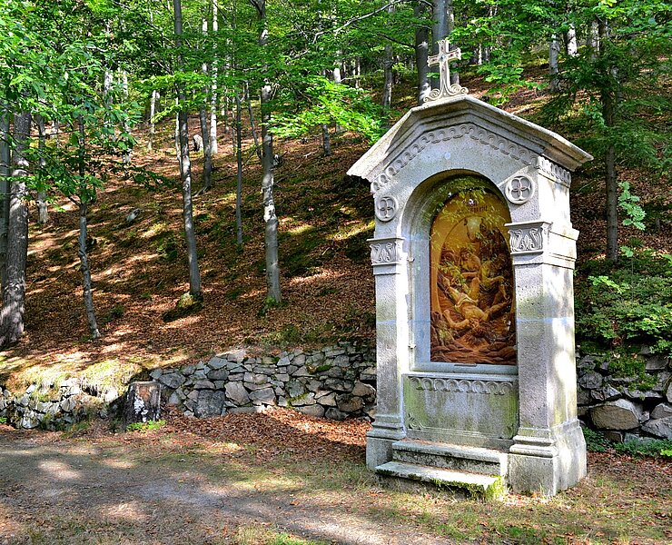 am Kreuzweg in Nejdek (Neudek) (Dita Míková)