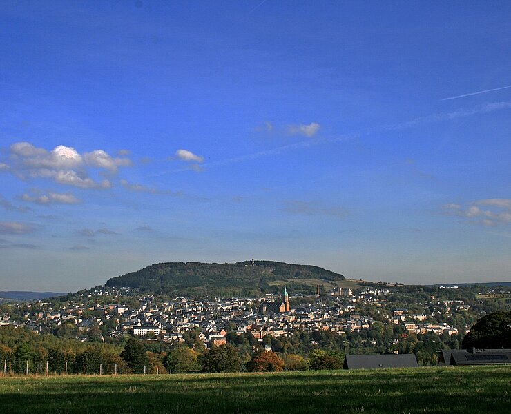 Blick auf Annaberg-Buchholz (Jens Kugler)
