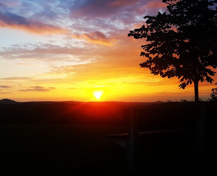 Sonnenuntergang Fürstenwalde (Manja Kadner)