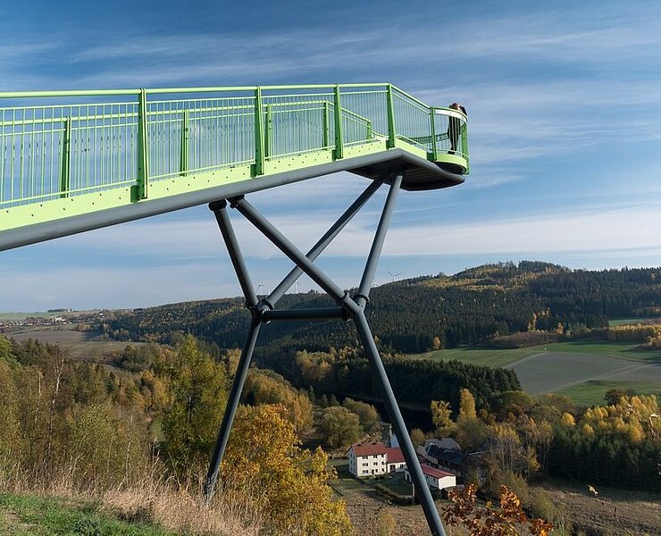 Saaletal am Wachhügel in Pottiga (Sebastian Theilig)