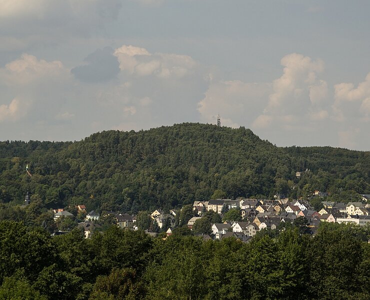 Bergbaugebiet Steinkohlebergbau - Halde Deutschlandschacht (WFE GmbH Annaberg-Buchholz)