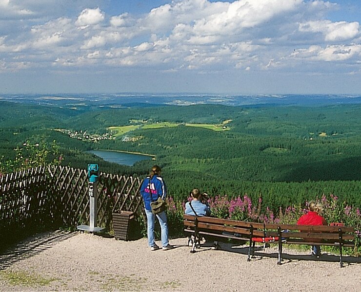 Blick vom Auersberg Richtung Norden ()