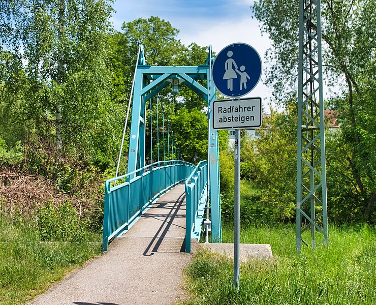 Hängebrücke Thierbach-Zinnberg (Bastian Rakow)