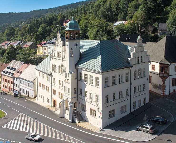 Historische Altstadt St. Joachimsthal - Rathaus (WFE GmbH Annaberg-Buchholz)