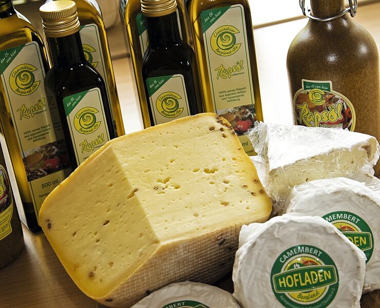 Käse von der Agrargenossenschaft Bergland Clausnitz ()