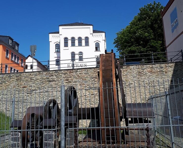 Wasserrad der alten Mühle ()