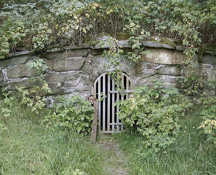 Kunstgraben Roter Graben - Mundloch des Thurmhofer Hilfsstolln (J. Kugler)