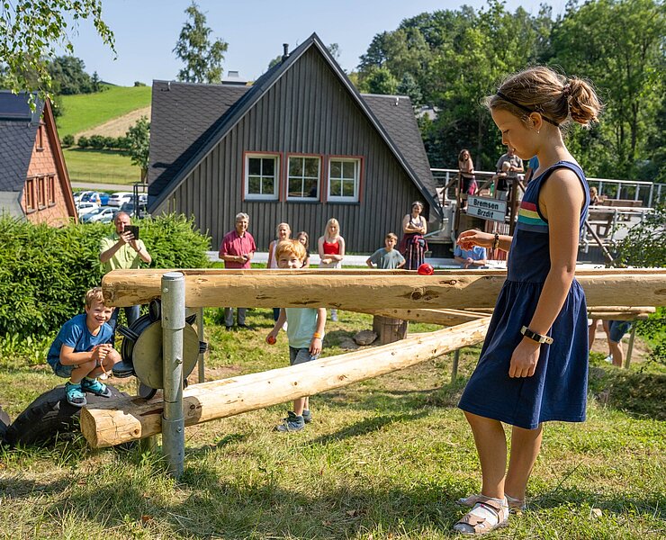 Kugelbahn in der Erlebniswelt Seiffen (Stiftung Walter K. Werner ©Kristian Hahn)