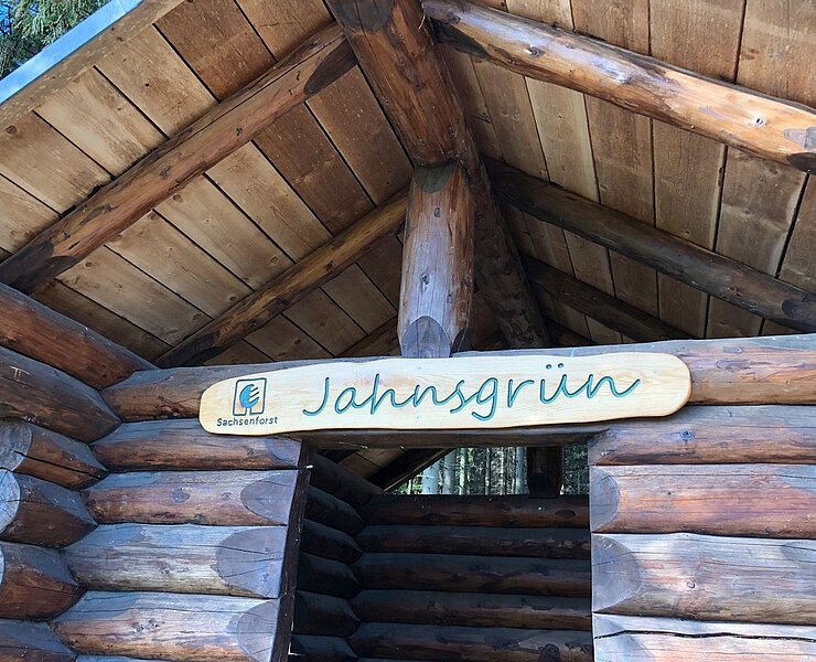 Wanderschutzhütte Jahnsgrün (Christfried Nicolaus, Hartmannsdorf)