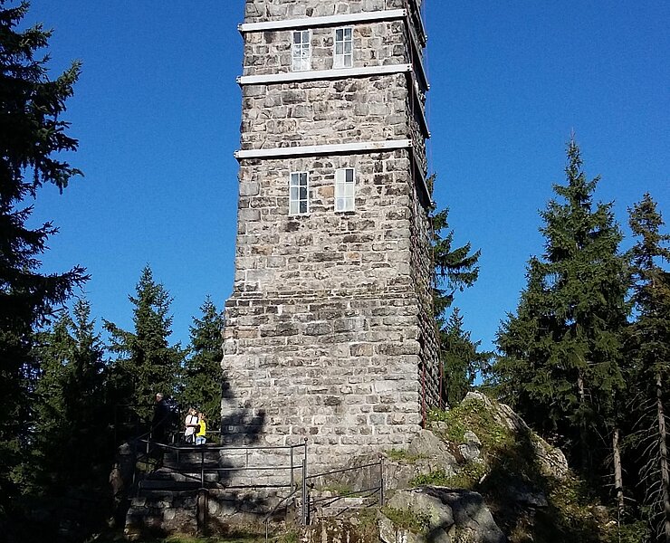 Aussichtsturm auf dem Pajndlberg (977 m) (Dita Míková)