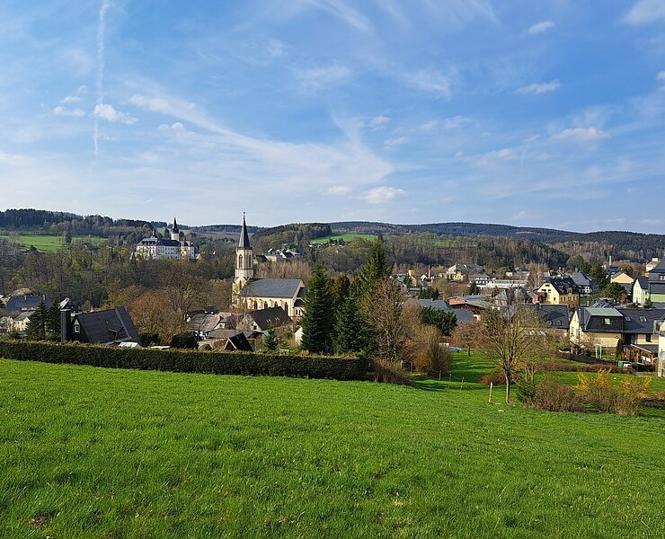 Neuhausen Panorama vom Kammweg (Undine Weise, Gemeinde Neuhausen)