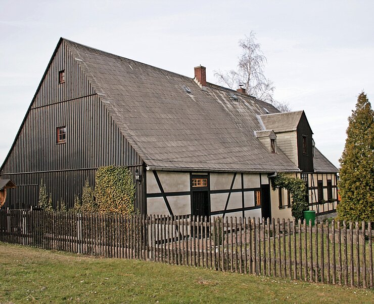 Bergbaulandschaft Schneeberg / Sauschwart Fundgrube - Steigerhaus (WFE GmbH, Annaberg-Buchholz)
