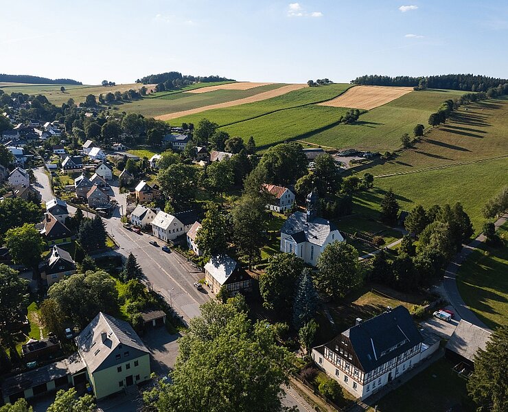 Blick auf Hermannsdorf (Eichler)
