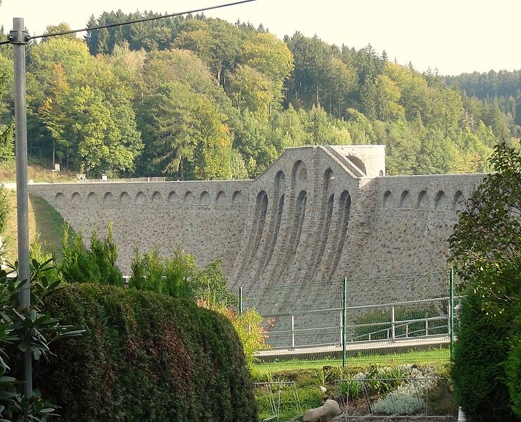 Staumauer Talsperre Klingenberg (Gunter Fichte)