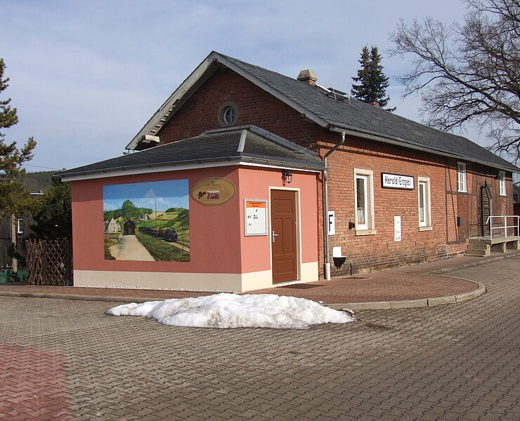 Ehemaliger Bahnhof Oberherold ()