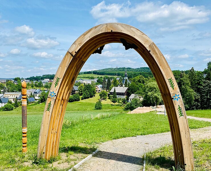 BLOCKLINE Portal "Fledermaus" in Seiffen (Tourismusverband Erzgebirge e.V. )