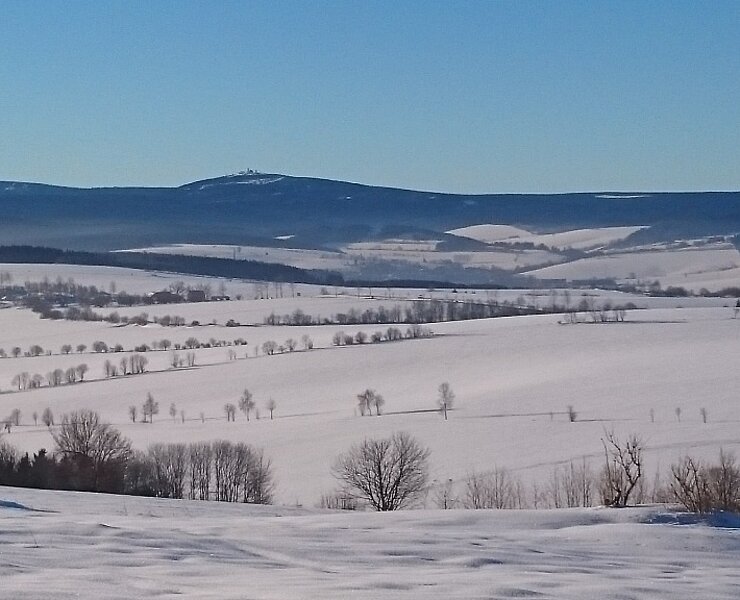 Blick zum Fichtelberg (Ulrich Falk)