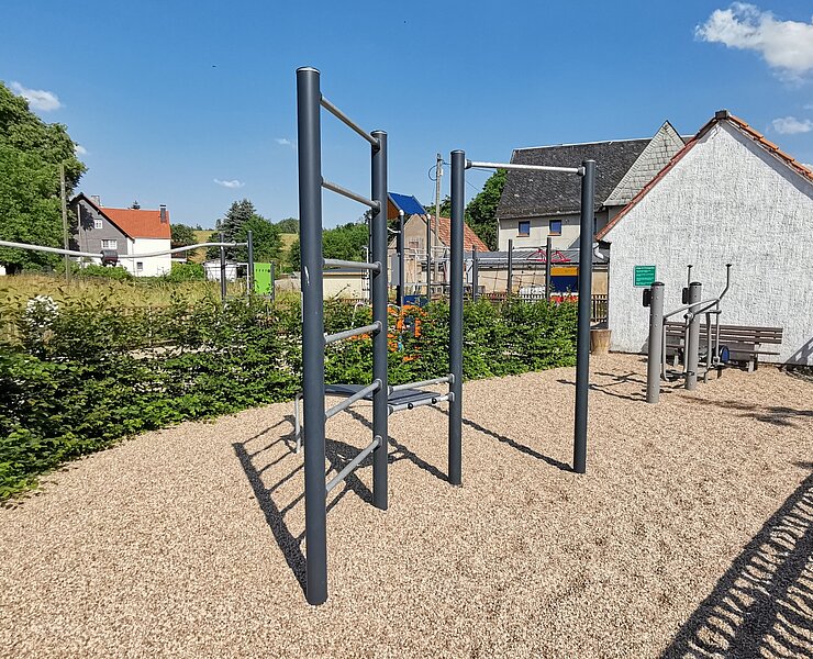 Spielplatz "Am Storchennest" Panna - Sportgeräte (Bastian Rakow)
