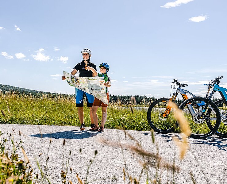 Fahrrad Familie ()