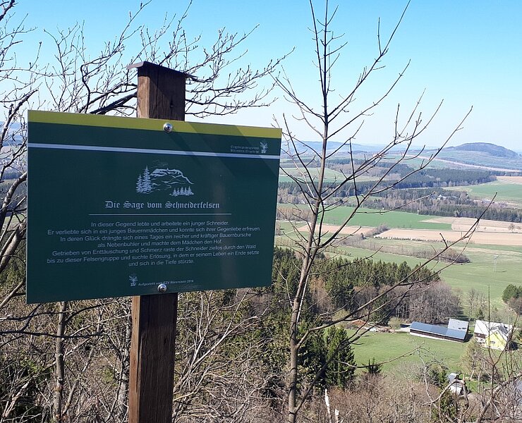 Blick vom Bärenstein nach Norden (B Knöbel)