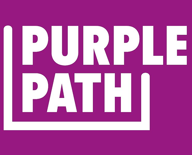 PURPLE PATH Logo (Vanessa Hähnel)