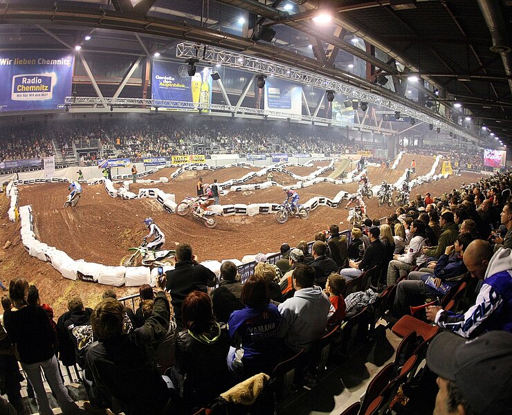 Supercross in der Messe Chemnitz ()