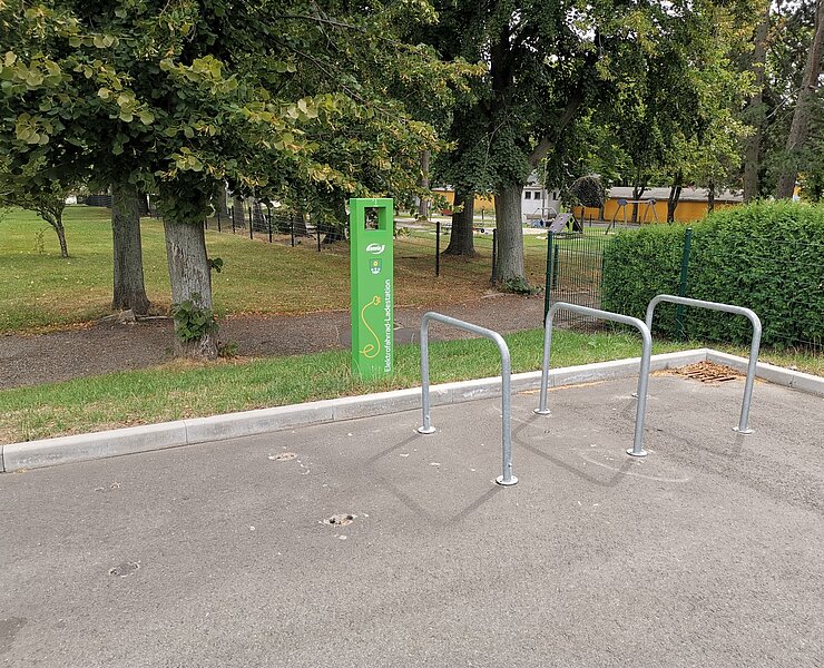 E-Bike-Ladestation - Hartmannsdorf (Bastian Rakow)