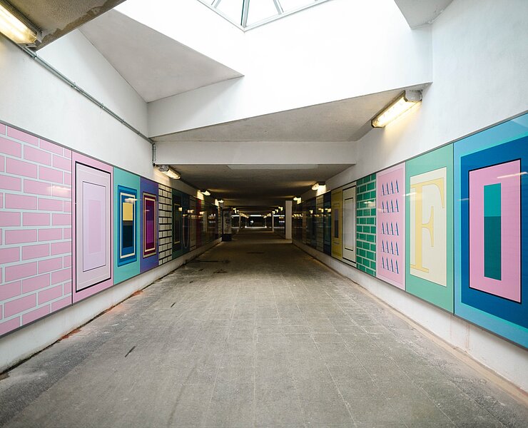 Tanja Rochelmeyer, Glance, 2022; Courtesy: Tanja Rochelmeyer und DB Station & Service AG (Ernesto Uhlmann)