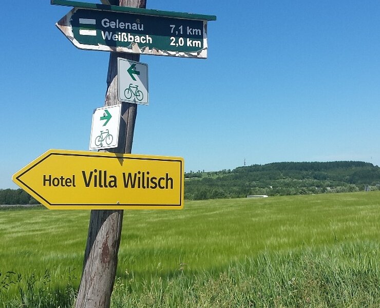 Weg zur Villa Wilisch (Wenke Bauer)