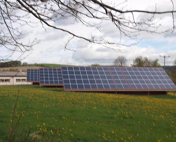 Solaranlage am Windmühlenhof (Matthias Drechsel)