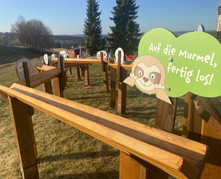 Kugeltour: Kugelbahn Wettiner Höhe Seiffen (Fotos Hotel Wettiner Höhe Seiffen )