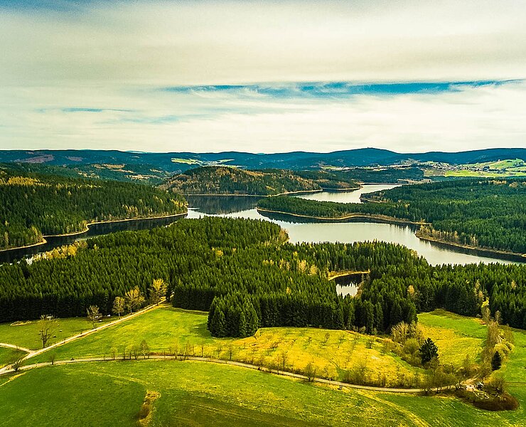 Talsperre von oben (Thomas Müller)