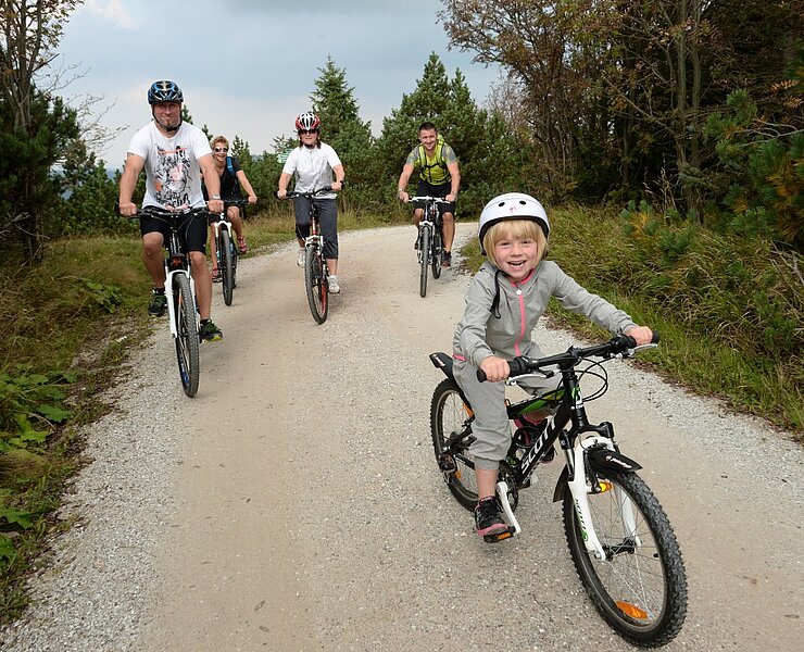Fahrradfahrer am Kahleberg (Egbert Kamprath)