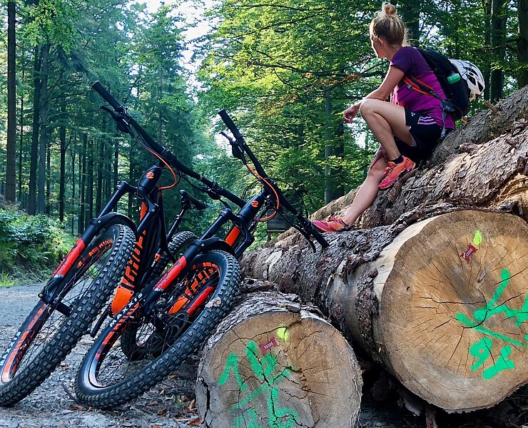 E-Bike Fichtelberg / Erzgebirge (Judith Wendler, k1 sporthotel)
