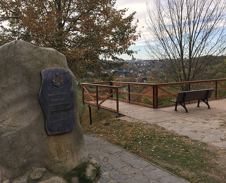 Biedenkopfgedenkstein in Bad Schlema ()