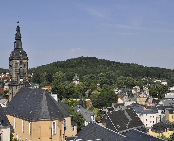 Blick auf die St. Margarethenkirche (Robby Rotha)