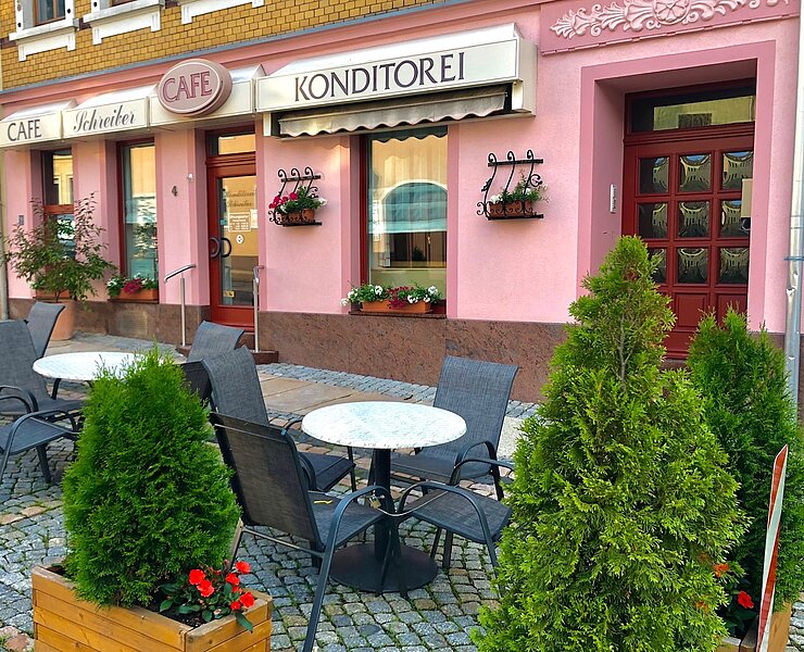 Konditorei und Café Schreiber in Schlettau (Andreas Göbel)