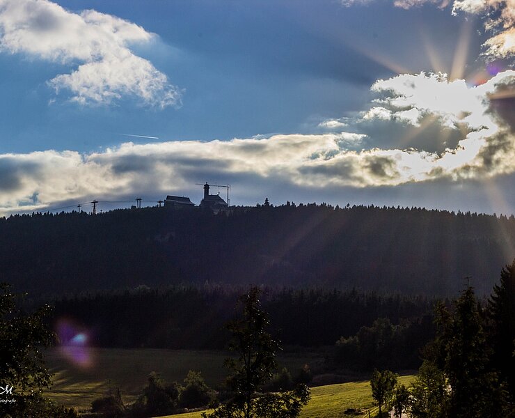 Blick zum Fichtelberg (Jana Menzel)