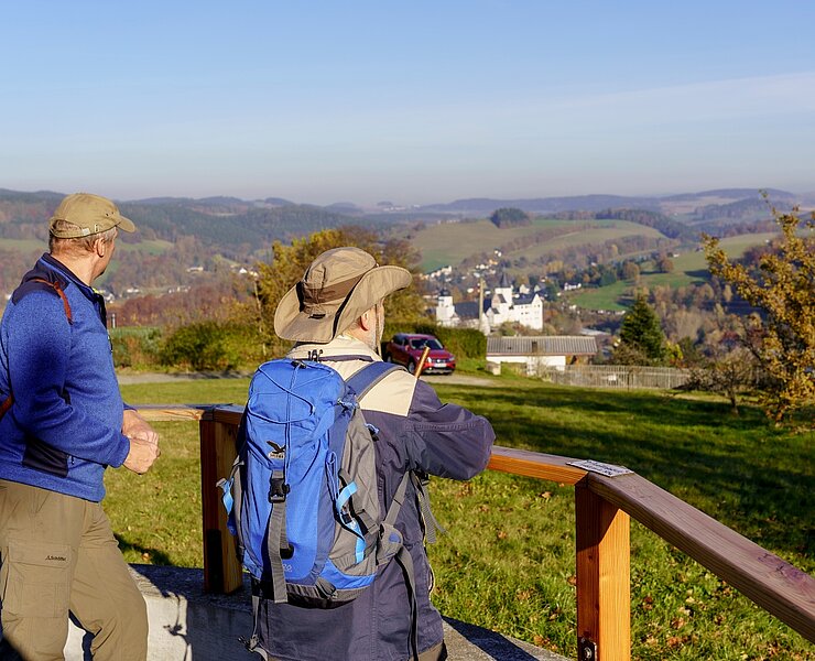 Panoramablick am Aussichtspunkt Becherberg (Dirk Rückschloss_pixore_photography)