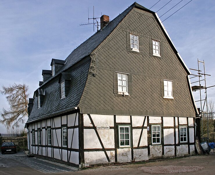 Bergbaulandschaft Schneeberg / Wolfgang Maßen Fundgrube - Huthaus (WFE GmbH)