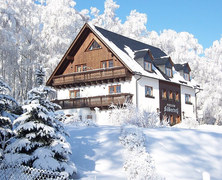 Die Pension im Winter ()