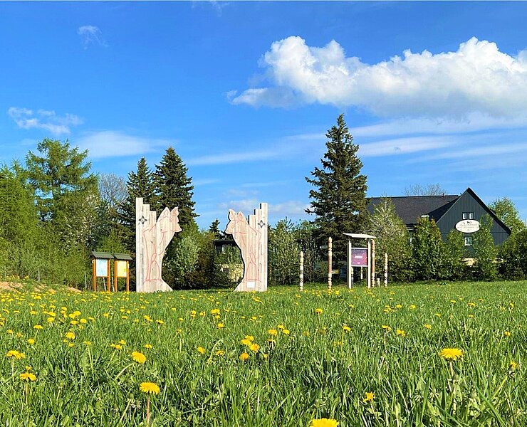 BLOCKLINE Portal "Fuchs" am Hotel Dachsbaude (Iris Gläser )