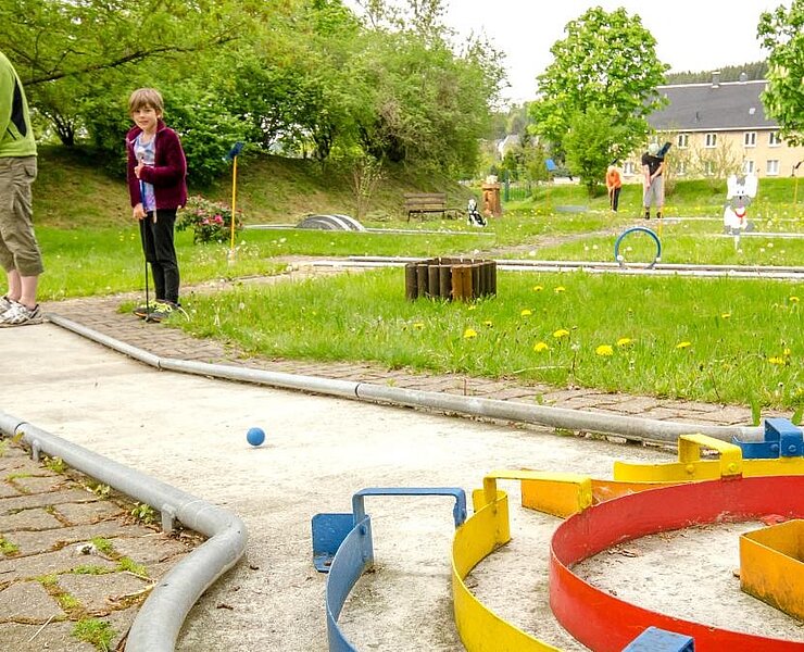 Minigolfanlage (Kristian Hahn)