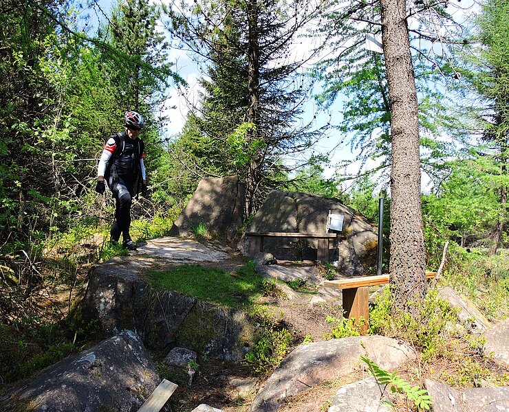14 Achttausender im Osterzgebirge - Biwakkuppe ()