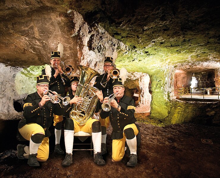 Bergmännische Musik im Besucherbergwerk Zinnkammern Pöhla (BBW Zinnkammern Pöhla)