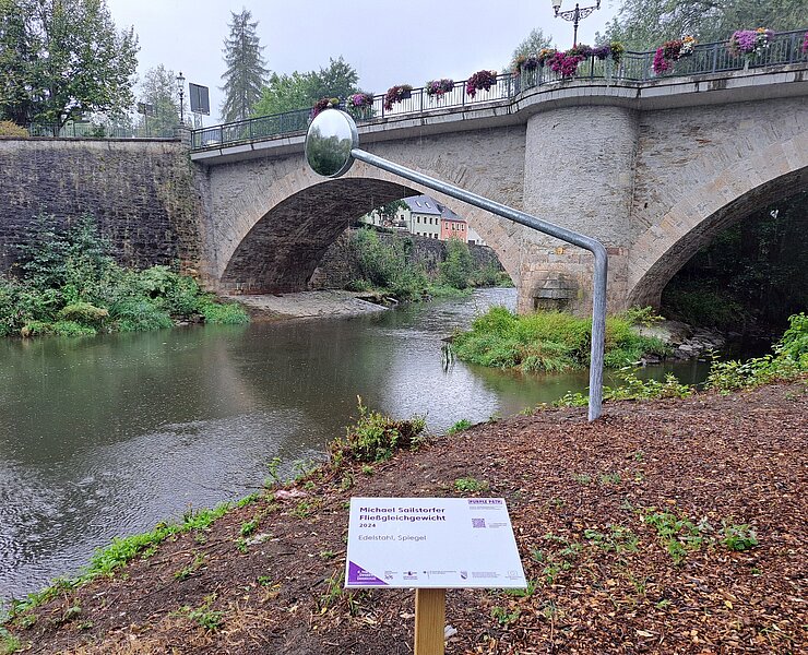 Fließgleichgewicht am Purple Path in Zschopau (B.Knöbel)