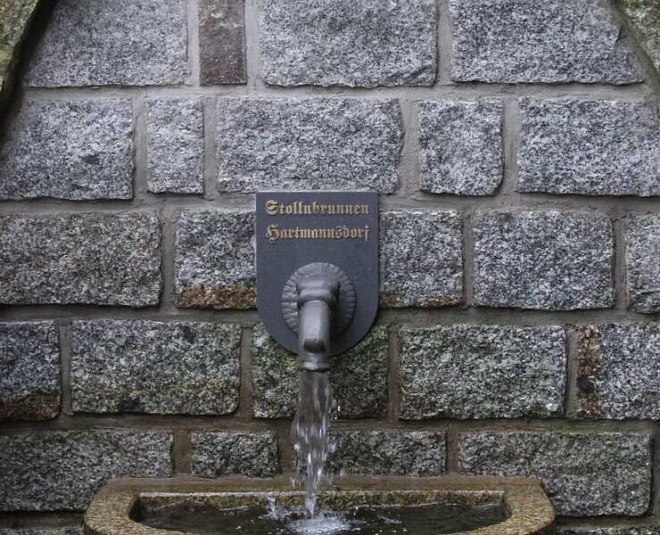 Stollnbrunnen Hartmannsdorf Kneippanlage Foto: Klaus Rettke (Christfried Nicolaus, Hartmannsdorf)