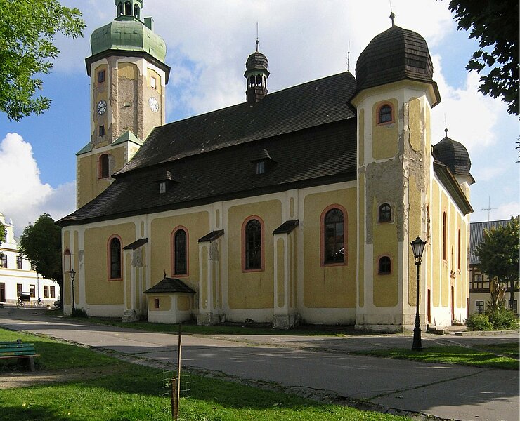 Historische Altstadt Platten - St. Laurentius Kirche (WFE GmbH Annaberg-Buchholz)