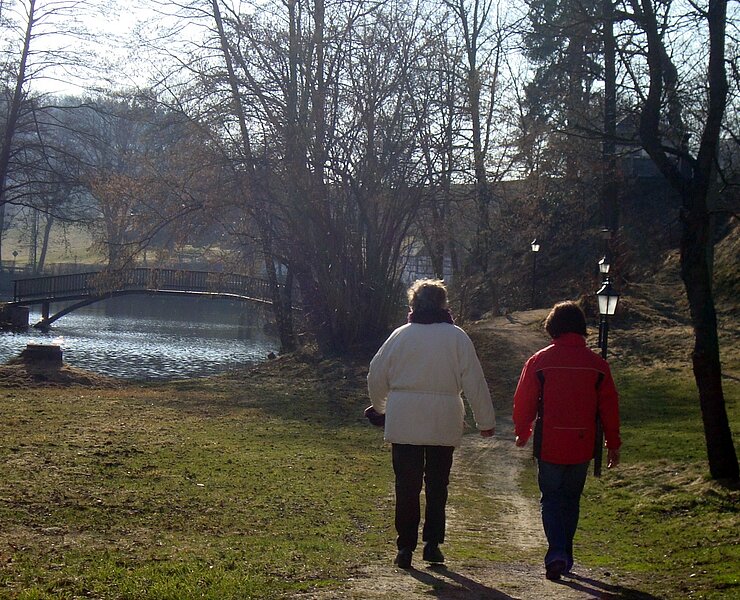 Im Schloßpark Pfaffroda (Matthias Drechsel)